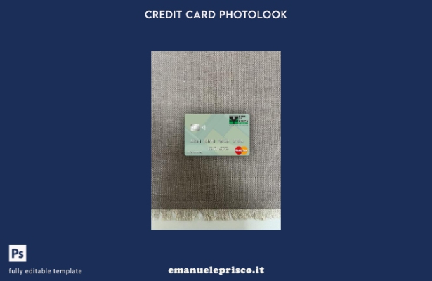 modello frontale photolook mastercard stile verificato della Niger Bank of Afric
